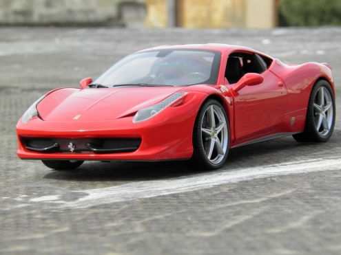 Modellino Ferrari 458 Italia 118 Transformers Mirage