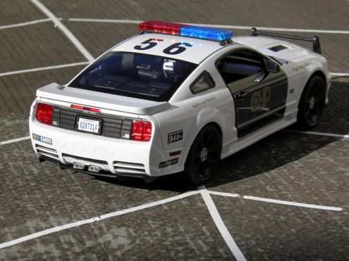 Modellino SHELBY MUSTANG GT500 KR POLICE
