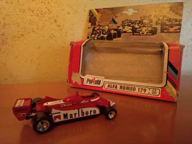 Modellino Vintage Polistil Alfa Romeo 179 141