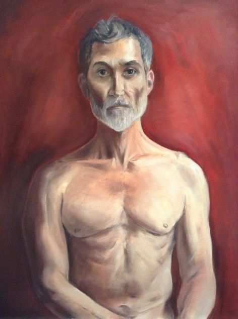 Modello maschile per dipinti
