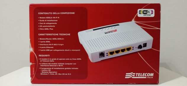 Modem ADSL2Wi-Fi di TELECOM ITALIA