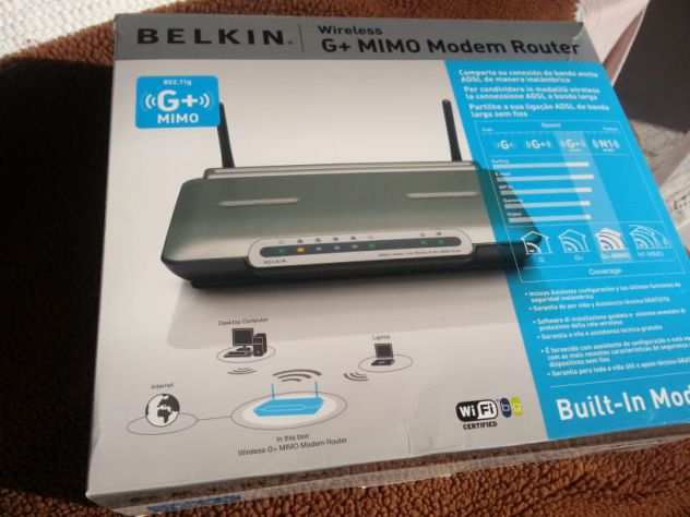 Modem Belkin adsl2 wireless