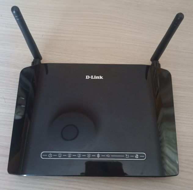 Modem Router D-Link DSL-2750B - ADSL2  Wireless N, per connessione a fibra ecc.
