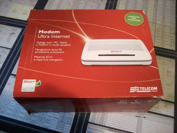 Modem  router wifi -tim alice