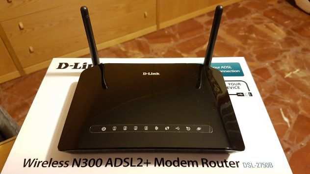Modem router wireless D-Link DSL-2750B