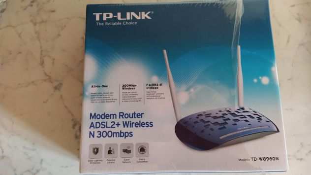 Modem Router Wireless TP LINK TD- W8960N