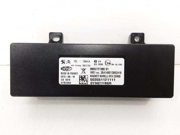 MODULO ELETTRONICO CITROEN C5 Break 1deg Serie 980572738001 RHH (DW10CTED4) Diesel 2000 (0004)