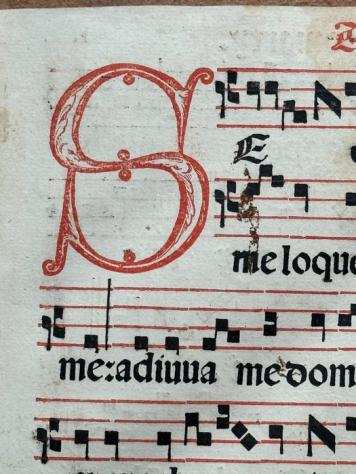 Monaci - Monks - Graduale Sacrosancte Romane Ecclesie, Canto Gregoriano - 1580