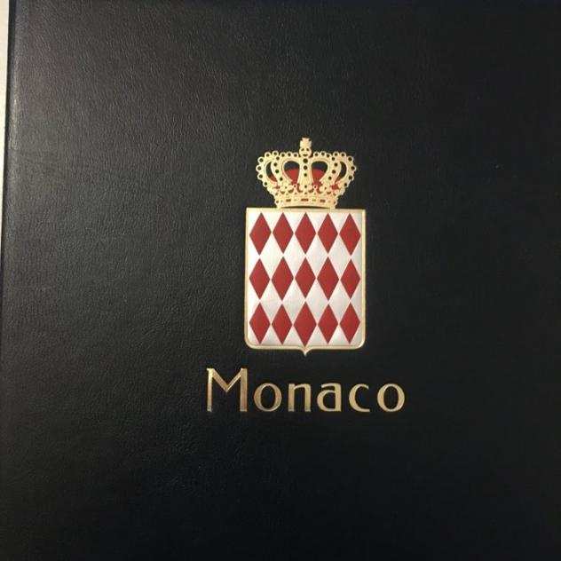 Monaco - Stupenda collezione francobolli nuovi Principato di Monaco dal 1885 al 1979 su album Davo