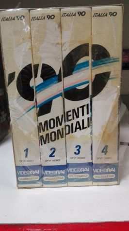MONDIALI ANNI 90-COFANETTO IN VHS-