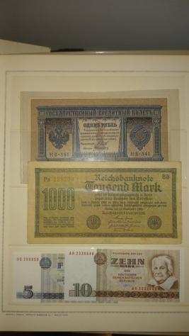 Mondo. - 114 banknotes - various dates