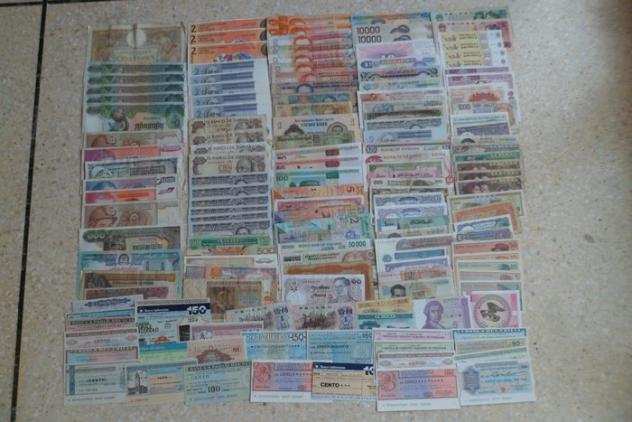 Mondo. - 150 banconote  coupons - various dates