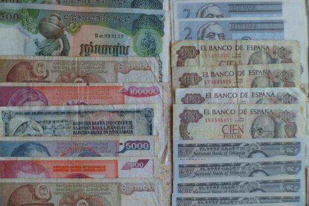 Mondo. - 150 banconote  coupons - various dates