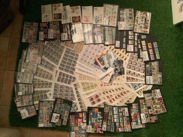 Mondo - 31 annate MNH  37 fogli completi  16 foglietti  50 fogli tematica musica  48 fogli e foglietti 