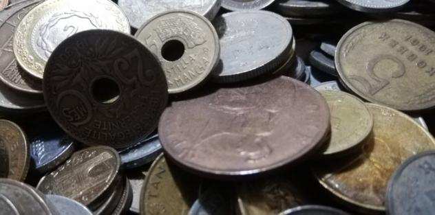 Mondo. Collection of coins (1000 pieces) Dallinizio del 1900