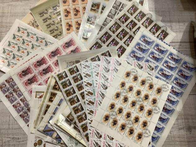 Mondo - Enorme lotto tema Musica 50 fogli migliaia di francobolli