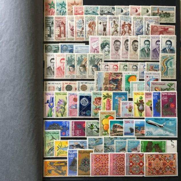 Mondo - Lotto di francobolli nuovi liguellati ed usati, Nazioni Nord e Sud Americ,Africa,Emirati Arabi,