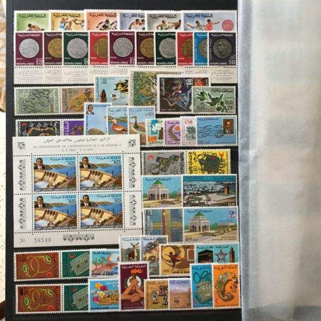 Mondo - Lotto di francobolli nuovi liguellati ed usati, Nazioni Nord e Sud Americ,Africa,Emirati Arabi,