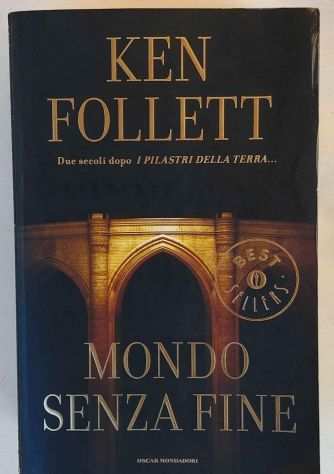 Mondo senza fine di Ken Follett 1degEd. Mondadori, giugno 2008 come nuovo