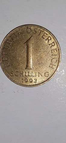 MONETA 1 SHILLING REPUBBLIC OSTERREICH 1993