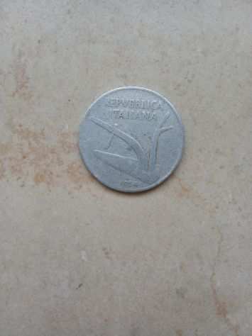 Moneta 10 centesimi anno 1954