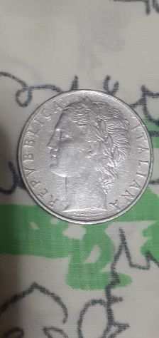 Moneta 100 lire Minerva primo Tipo anno 1966