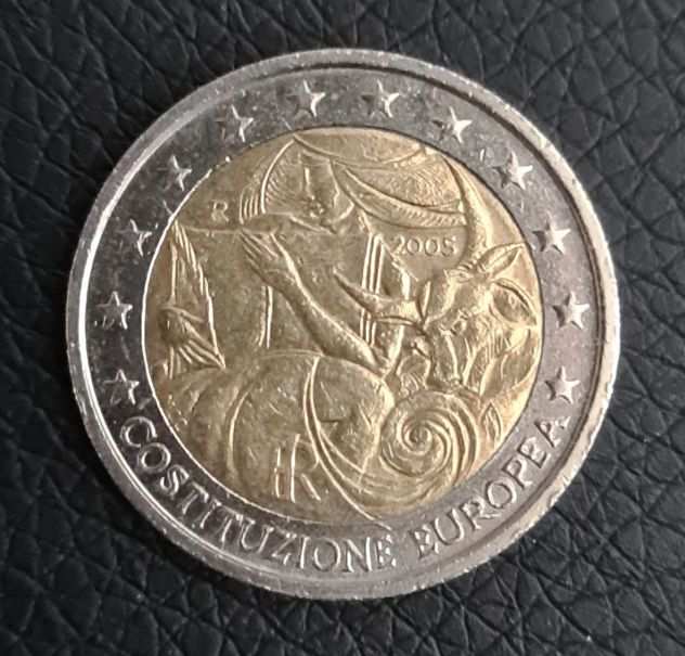 Moneta 2 Euro COSTITUZIONE EUROPEA 2005