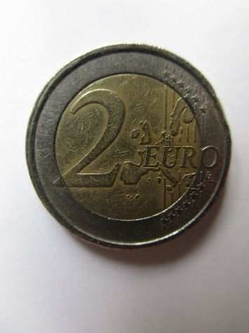 MONETA 2 EURO DANTE 2002 ITALIA ERRORI DI CONIO