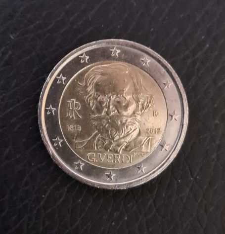 Moneta 2 euro Italia 2013 commemorativi G. Verdi