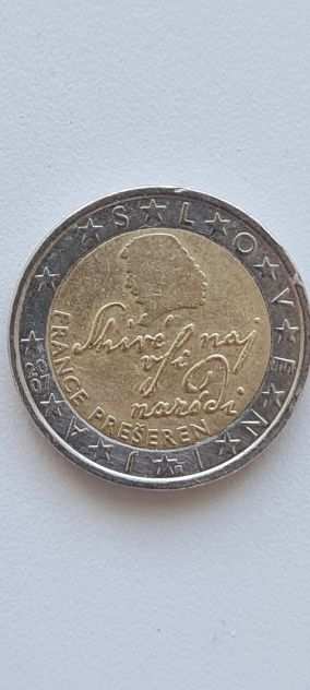 Moneta 2 euro Slovenia 2007