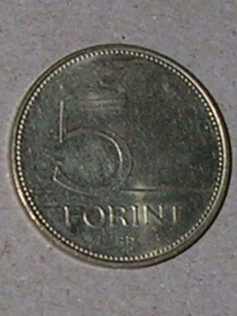 MONETA 5 FORINT UNGHERIA