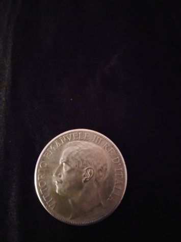 Moneta 5 lire 1861 1911