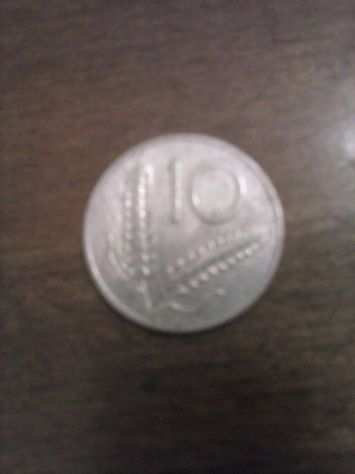 Moneta da 10 Lire 1954