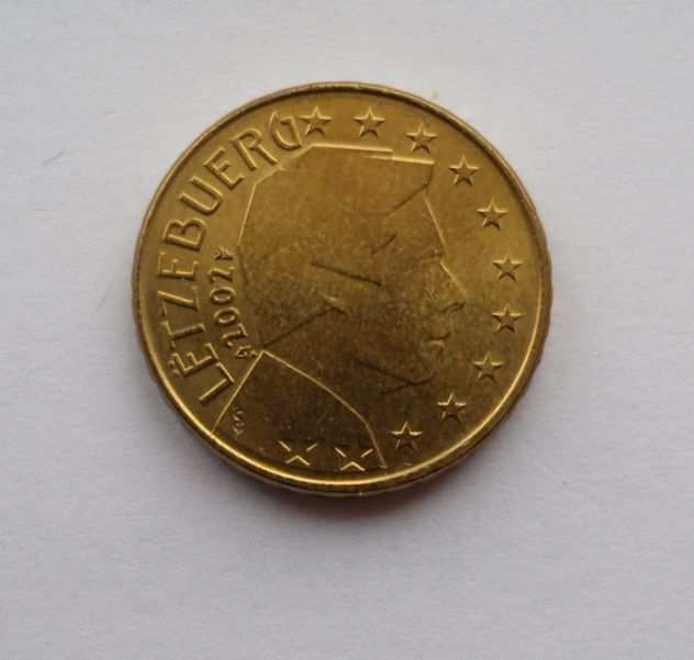 MONETA DA 50 CENTESIMI D EURO LUSSEMBURGO DEL 2002 - IN FIOR DI CONIO -
