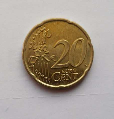 MONETA EURO DA 20 CENTESIMI DEURO FRANCIA DEL 2002 - IN FIOR DI CONIO -
