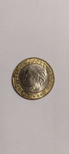 Moneta Italia 1000 Lire Bimetallica Con Errore Di Conio Germania 1997