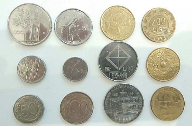 Monete in Lire italiane Pre Euro