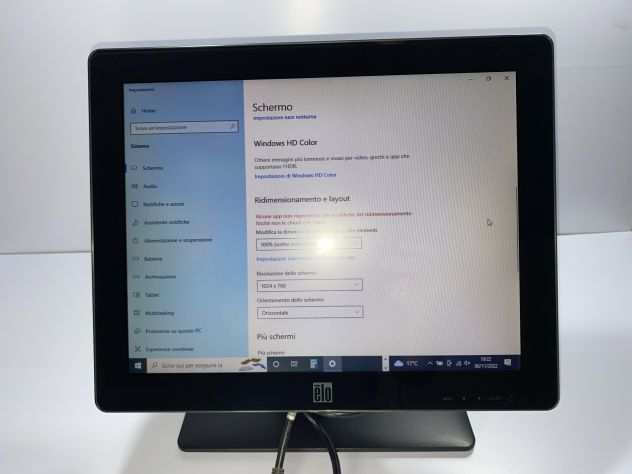 Monitor ELO Touch screen 15quot 1024x768 PC - Cassa