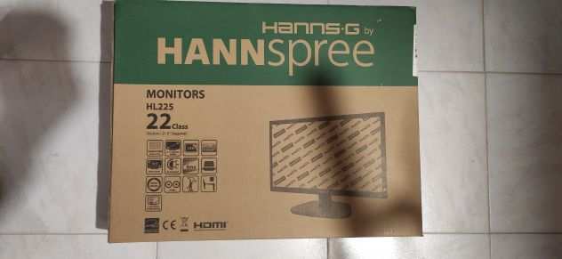 Monitor Hannspree 225 HP-NUOVO MAI SCONFEZIONATO