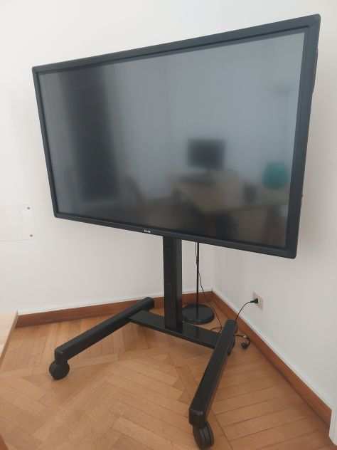 Monitor, Schermo , TV 65quot multitouch interattivo con carrello