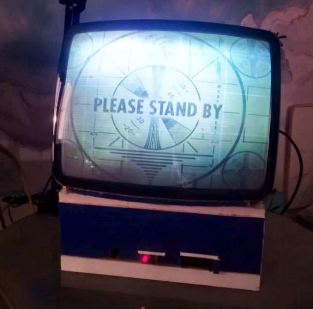 Monitor Tv Gaming Fallout Vintage Vault-Tec