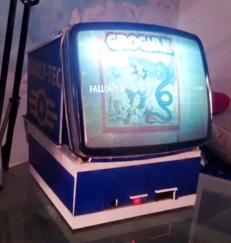 Monitor Tv Gaming Fallout Vintage Vault-Tec