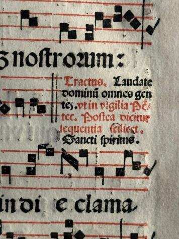 Monks - Graduale Sacrosancte Romane Ecclesie, Canto Gregoriano - 1580