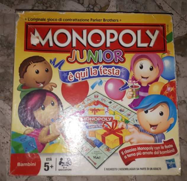 Monopoly Junior egrave qui la festa