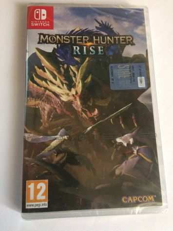 Monster Hunter Rise ancora nel celophan Nintendo Switch