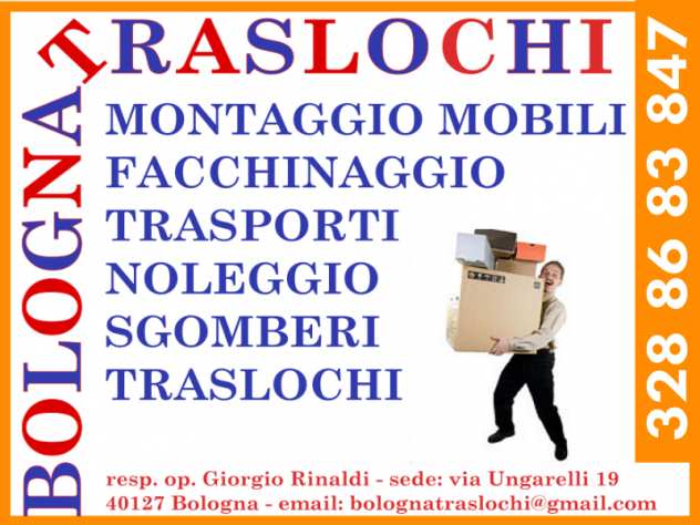 MONTAGGIO MOBILI amp TRASLOCHI amp SGOMBERI - Muoviamo le cose per voi