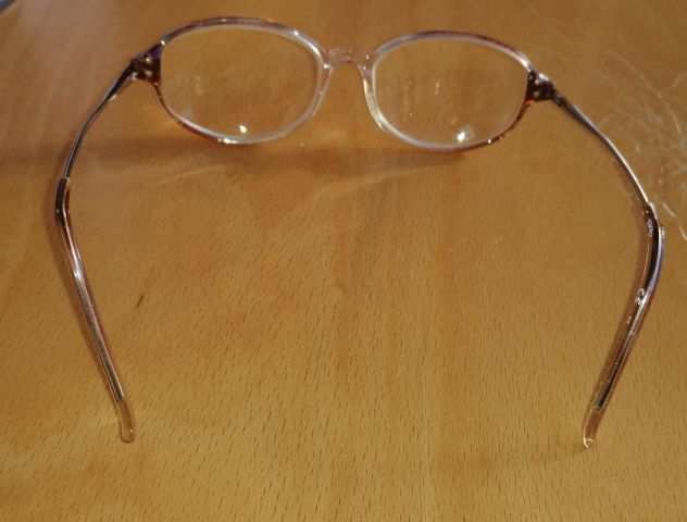 montatura occhiali da vista in plastica, vintage, usata