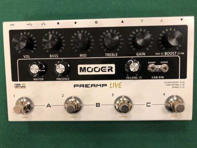 MOOER - Preamp Live - Effect pedal