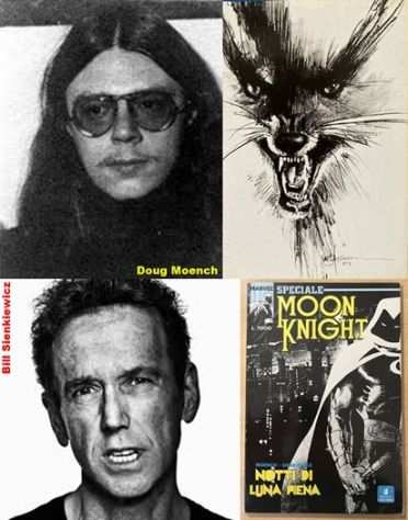 Moon Knight, Notti di Luna piena, Doug Moench, Bill Sienkiewicz, 1991.