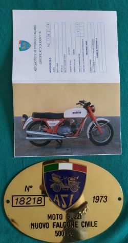 Moto Guzzi Nuovo Falcone Civile 500